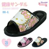 【Sanrio】 サンリオ HELLOKITTY ハローキティ 健康サンダル レディース 女性用 サンダル スリッパ 室内履き オフィス 事務所 足つぼ マッサージ サンリオキャラクターズ M-L SA-4194