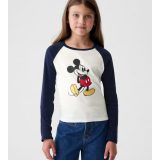 【SALE／40%OFF】(K)GapKids ディズニー ミッキーマウス ラグランTシャツ GAP ギャップ トップス カットソー・Tシャツ ネイビー【RBA_E】[Rakuten Fashion]