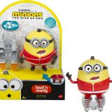 ミニオンズ フィーバー ライズオブグルー 2022 ミニオン おもちゃ Minions: Loud ‘n Rowdy Otto Talking Action Figure with Kung Fu Rocket Skates Toy, Kids Gift Ages 4 Years & Older 【並行輸入品】