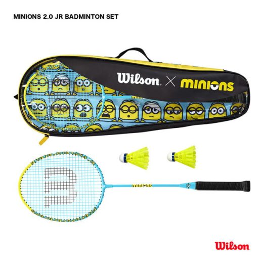 ウイルソン Wilson バドミントンラケット ミニオンズ MINIONS 2.0 JR BADMINTON SET WR105710