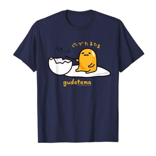 ぐでたま　ぐーでたまたま　ダークカラー Tシャツ