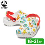 ＼19日9:59までポイント5倍!／【30%OFF】クロックス CROCS サンダル キッズ クラシック ポケモン クロッグ K classic Pokemon clog kids シューズ 子供 ベビー サボ 防水 軽量 アウトドア キャラクター ポケットモンスター ピカチュウ