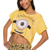 コスプレ衣装 コスチューム ミニオンズ 840026 Rubie’s Women’s Minion Costume Crop Top, Multi, Medium-Largeコスプレ衣装 コスチューム ミニオンズ 840026