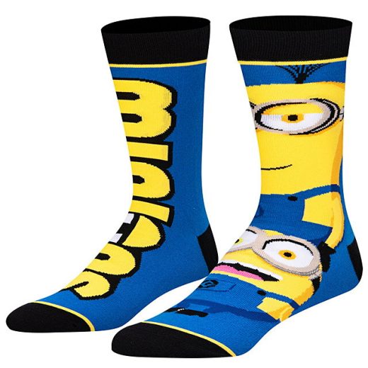 ODD　SOX　映画　ミニオンズ　ソックス　（MINIONS SPLIT）　靴下　26〜30cm　オッドソックス　アメリカン雑貨　アメリカ雑貨　映画グッズ アメカジ　カジュアル　おしゃれ　かっこいい