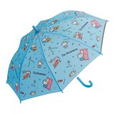 傘 子供用 55cm I’mドラえもん ひみつ道具 （ かさ カサ ドラえもん 雨具 レイングッズ 長傘 アンブレラ 透明窓 手開き式 安全カバー付き 名前札付き 反射テープ付き グラスファイバー 通園 通学 ） 【39ショップ】