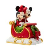 ミッキー＆ミニー ホリデー イン スレイ クリスマス【Disney Showcase】ディズニー Disney クリスマス Xmas Christmas 飾り インテリア 雑貨 置物 置き物 フィギュア プレゼント キャラクター ミッキーマウス mickey #6015327