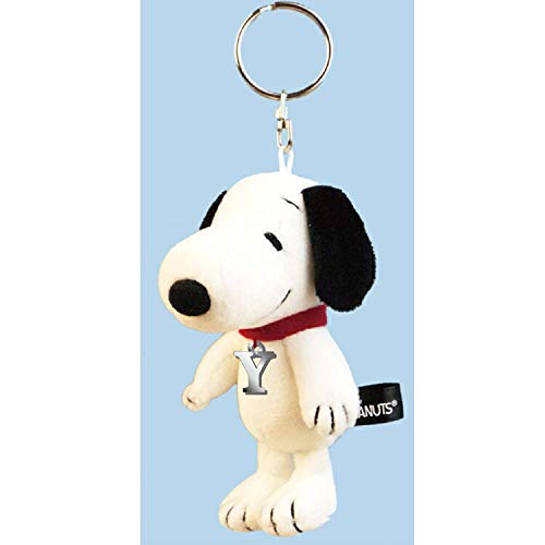 ナカジマコーポレーション PEANUTS SNOOPY ピーナッツ スヌーピー イニシャルマスコット Y 124111-18