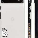 スヌーピー Google Pixel 7a 用 ケース サイドデザイン スマホケース グーグ ルピクセル 7a 萌えキャラ可愛い スマートフォンケース カバー レンズ保護 防キズ 高耐久性 ワイヤレス充電対応 アンチ指紋 良質テクスチャー クリア