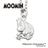 ムーミン ダイヤモンド プチ ネックレス シルバー925 公式 MOOMIN グッズ ムーミングッズ ムーミンジュエリー キャラクタージュエリー さりげない ペンダント 天然ダイヤモンド レディース 女性 彼女 妻 娘 孫 女の子 記念日 誕生日 プレゼント ブランド 人気 かわいい