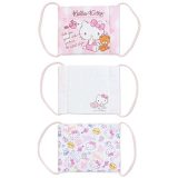 サンリオ(SANRIO) ハローキティ キッズ用ガーゼマスク3枚セット