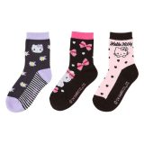 サンリオ(SANRIO) サンリオ キッズソックス3足セット ソックス 16-18cm ハローキティ キティちゃん hello kitty キャラクター 455288 SANRIO