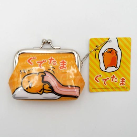 ぐでたま がまぐち Ver.2 さむっ Sanrio サンリオ gudetama たまご グッズ 可愛い がま口 財布 小物入れ キーホルダー ギフト プレゼント