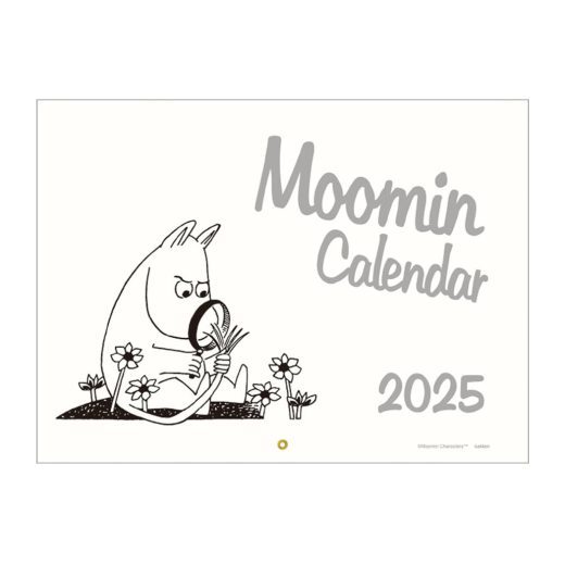 ムーミン 2025Calendar 壁掛けカレンダー2025年 大判カレンダー 北欧 学研ステイフル 書き込み キャラクター インテリア 令和7年暦 シネマコレクション