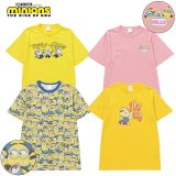 [公式] MINIONS ミニオンズ カンフー トリッパー 総柄 スチュアート Tシャツ ML MNAP481_MNAP495 スモール・プラネット