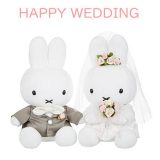 New ミッフィー洋装ウェディングドール ウェルカムドール キャラクター 結婚祝い 結婚式 ぬいぐるみ プレゼント