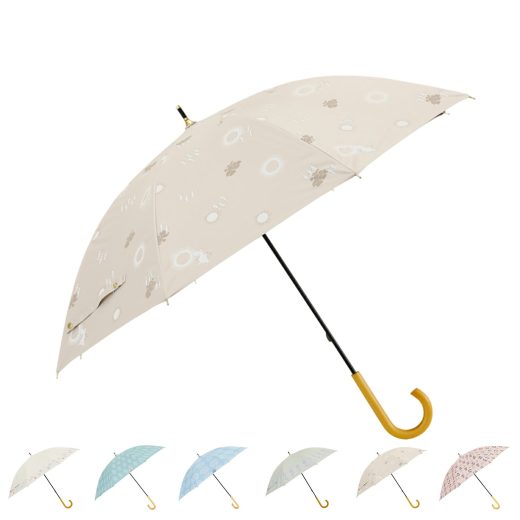 【最大1000円OFFクーポン配布中】 MOOMIN LONG UMBRELLA ムーミン 日傘 軽量 晴雨兼用 長傘 雨傘 レディース 50cm 遮光 遮熱 紫外線対策 撥水 PTMO