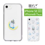 IIIIfit Clear ドラえもん iPhoneSE 第3世代 iPhone SE2 iPhone8 ハードケース クリアカバー iPhone SE 第2世代 スマホケース ケース キャラクター グッズ カバー iPhone SE 第2世代 2022 アイホン アイフォン