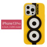 ミニオンズ iPhone13 Pro シリコーンケース ソフトケース 6.1inch シリコンケース シリコン 怪盗グルー ミニオン minions アイコン iPhone13 pro アイホン13 Pro アイフォン13 pro カバー ジャケット ケース かわいい スマホケース ソフトカバー