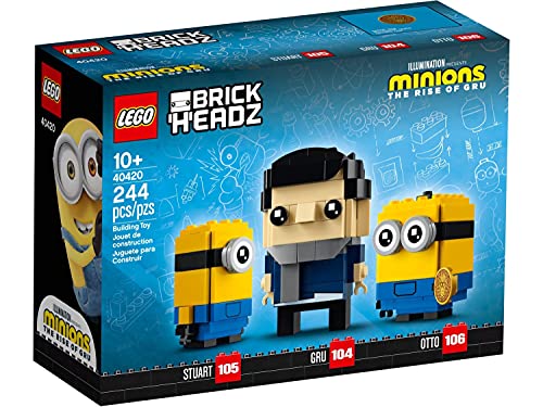 レゴ LEGO BrickHeadz Minions 40420 The Rise of Gru, Stuart and Ottoレゴ