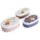 スケーター(Skater) 弁当箱 シール容器 保存容器 3個組 コリラックマ ＆ コグマ 日本製 860ml SRS3SAG-A