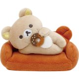 MO33401 リラックマ BASIC RILAKKUMA HOME CAFE ソファでホッとてのりぬいぐるみセット