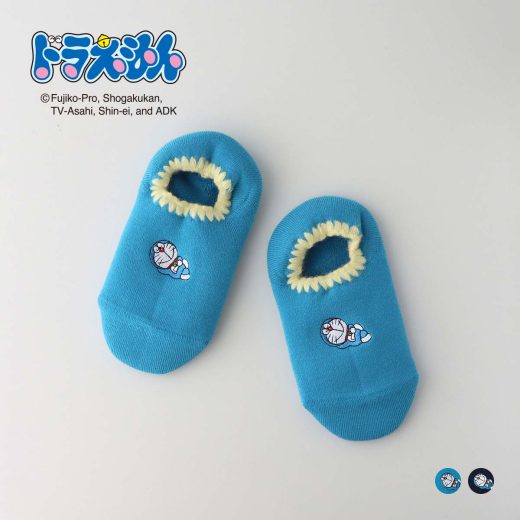 ドラえもん ハマグリパイル ワンポイント刺繍 doraemon 室内用靴下 冷えとり あたたかい 冬用 ルームソックス 靴下 レディース キャラクターギフト プレゼント 03298805