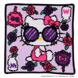 ANNA SUI × HELLO KITTY　シェニール織　タオルハンカチ　【アナスイ】／アナ スイ（ANNA SUI）