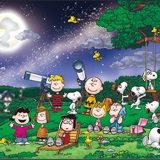 300ピースジグソーパズル PEANUTS/スヌーピー 満月の下で 《廃番商品》 アポロ社 48-731 (26×38cm)