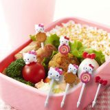 お弁当 ピック キャラクター サンリオ ハローキティ(Hello Kitty)ニコニコピック(8本入り・4柄各2本) キャラ弁 キャラ弁グッズ デコ弁 お弁当グッズ キティー キティちゃん キティーちゃん お弁当 ピック おかず グッズ’ 【 メール便可 】