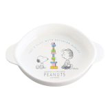 OSK オーエスケー ポリプロピレンお子様食器 スヌーピー 小皿 CB-34