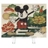 【新品】ジグソーパズル プチパリエクリア ディズニー Mickey Mouse/牡丹 150ピース(10.2×7.6cm)【宅配便】