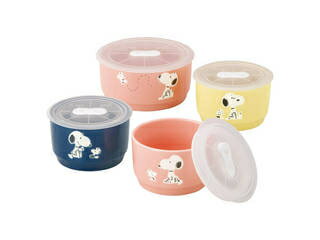 ★★★ピーナッツ more SNOOPY レンジ4点セット SN840-82-4