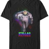 【送料無料】 フィフスサン メンズ Tシャツ トップス Minions Illumination Men’s Despicable Me Gru Stellar Daddio Short Sleeve T-Shirt Black