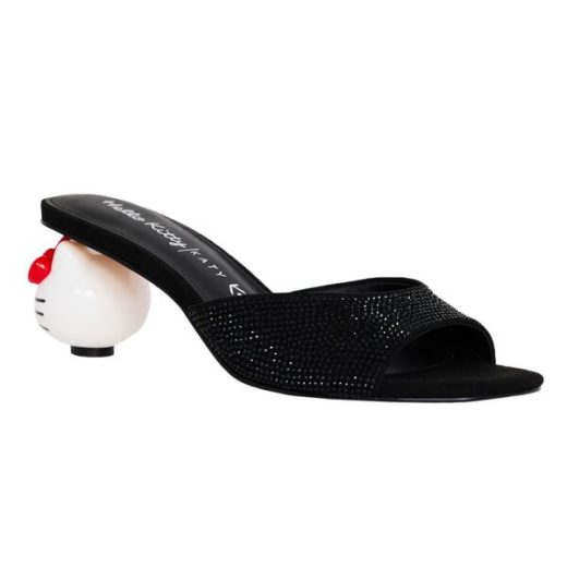 【送料無料】 ケイティ ペリー レディース サンダル シューズ X Hello Kitty Women's Collections Dress Sandals Black