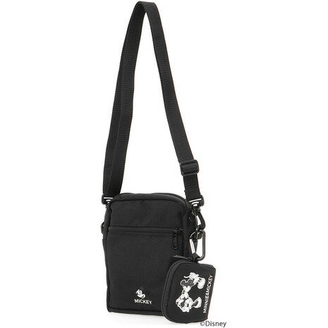 マンハッタンポーテージ（ManhattanPortage）（メンズ、レディース）ミッキーマウス ショルダー バッグ City Light Bag 24/Mickey MP1403PLMIC24 BLACK