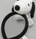 【中古】アクセサリー(非金属) スヌーピー(正面向き) マスコット付きカチューシャ 「PEANUTS(SNOOPY)」 ユニバーサル・スタジオ・ジャパン限定