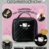 HELLO KITTY エンジェル キルトバニティポーチBOOK