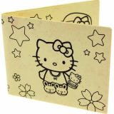 財布 ハローキティー メンズ 【 HELLO KITTY DIY TYVEK WALLET (TAN) / TAN 】 バッグ ケース メンズ財布