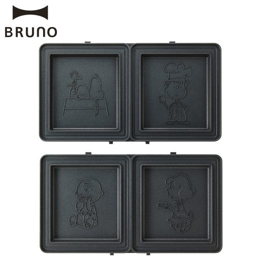 【クーポン対象外】 BRUNO ブルーノ ホットサンドプレート グリルサンドメーカーダブル用 ピーナツ コラボ スヌーピー 2枚 PEANUTS BOE092-SAND