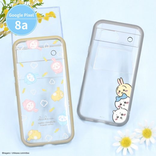 【公式】ちいかわ IIIIfit Clear Google Pixel 8a 対応 ケース ハチワレ うさぎ ケース グーグルピクセル 8a Pixel 8a ケース ピクセル8a カバー googlepixel スマホケース スマホカバー クリア 透明 ベージュ グレー かわいい 可愛い キャラクター グッズ