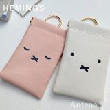 《全2色》HEMING’S Dick Bruna POY【miffy ミッフィー うさこちゃん ヘミングス デザイン雑貨 うさぎ ポーイ 携帯ゴミ箱 ゴミ袋 ポーチ 清潔 小物ケース 合成皮革 フェイクレザー】