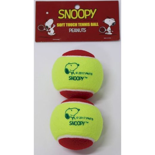 4982724234021 SNOOPY SN−106 ソフトタッチ硬式テニスボール 2P スヌーピー やわらか硬式テニスボール サクライ貿易 テニステニスボール SAKURAI