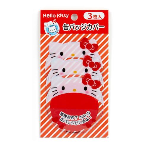 サンリオ(SANRIO) ハローキティ 缶バッジカバー3枚入り(ときめき推し事グッズ)