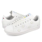 adidas STAN SMITH J × HELLO KITTY アディダス スタンスミス J × ハロー キティー レディース スニーカー ローカット FTWR WHITE/GREY ONE/GLOW BLUE ホワイト IF7022