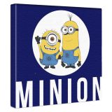 キャンバスアート ミニオンズ minions ファブリックパネル グッズ 壁掛け 壁に飾る 怪盗グルーの月泥棒 ミニオン危機一発 日本製