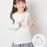 【SALE／20%OFF】a.v.v [100-140]【すみっコぐらし】リバーシブルスパンコール長袖Tシャツ アー・ヴェ・ヴェ トップス カットソー・Tシャツ ホワイト ピンク