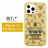 ミニオンズ IIIIfit Clear iPhone 13 Pro Max ケース クリア 怪盗グルー バナナ 黄色 グッズ スマホケース クリアカバー ジャケット かわいい アイホン アイフォン オシャレ iPhone13 Pro MAx iPhone 13プロ max ハードケース ハードカバー