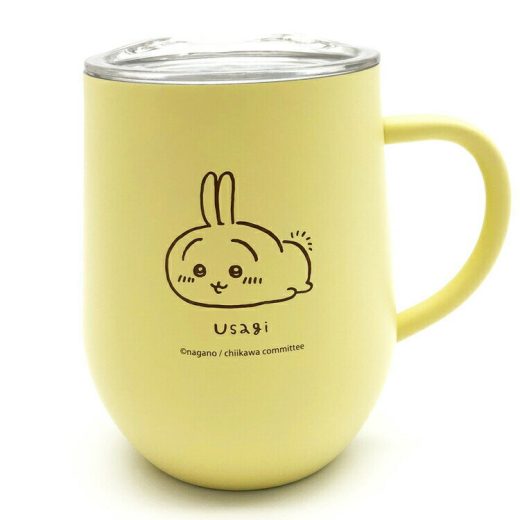 ちいかわ グッズ 蓋つきステンレスマグ へちゃ うさぎ 079416