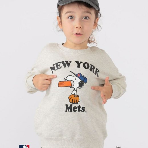 SHIPS KIDS:100~125cm / スヌーピー*MLB スウェット SHIPS KIDS シップス トップス スウェット・トレーナー ホワイト グレー グリーン ブルー【先行予約】*【送料無料】[Rakuten Fashion]