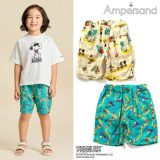 ☆P7倍☆【～12月28日(土)14:59】fo3024 PEANUTS ALOHA SHORTS / キナリ,ターコイズブルー[FOKIDS][エフオーキッズ][F.O.International][エフオーインターナショナル][babysize][shpt]